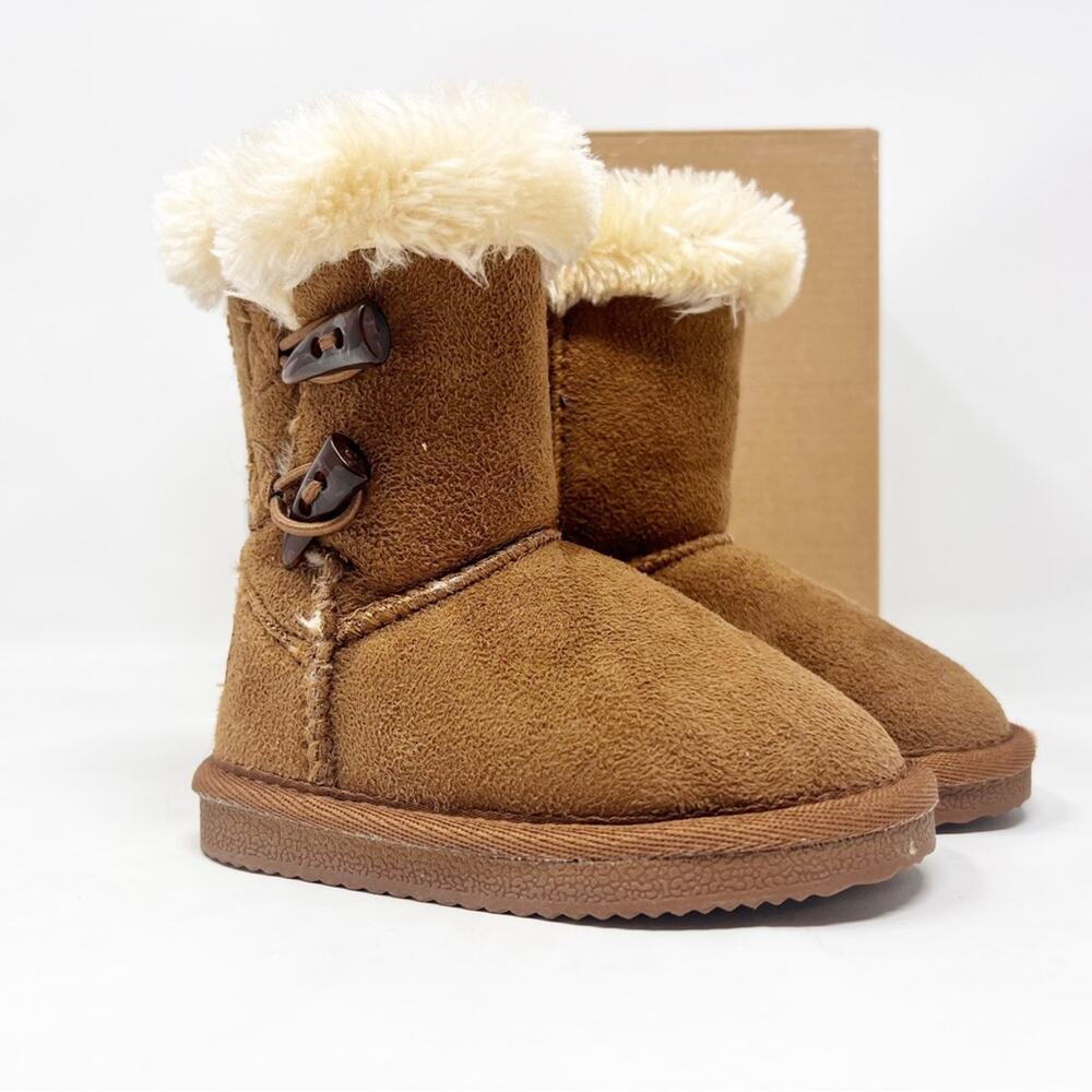 Apres by Lamo | Chestnut Toggle Boot - Kids 6c new in box - Picture 2 of 7